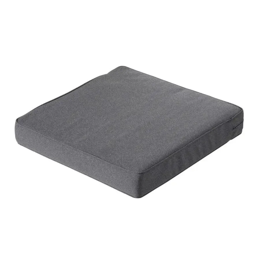 Loungekussens-Madison - Lounge Profi-Line Zitkussen grey - Ca. 60x60 cm - Set van 2