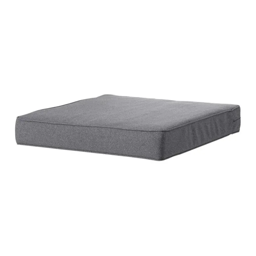 Loungekussens-Madison - Lounge Profi-Line Zitkussen grey - Ca. 60x60 cm - Set van 2