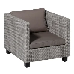 Madison - Lounge Rugkussen Rib liver - Ca. 40x60 cm - Set van 2