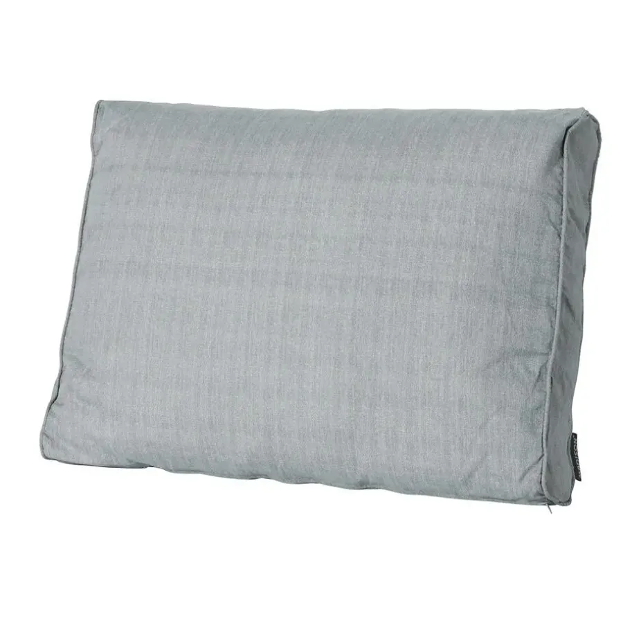 Madison - Lounge Rugkussen Basic grey - Ca. 40x60 cm - Set van 2