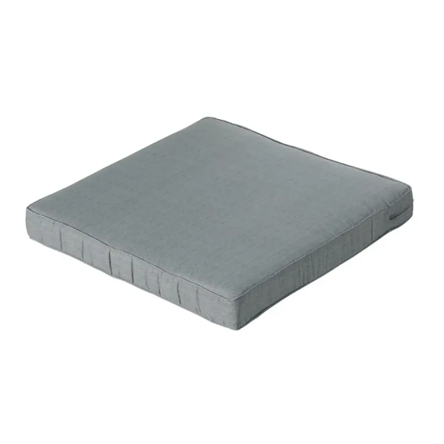 Loungekussens-Madison - Lounge Zitkussen Basic grey - Ca. 60x60 cm - Set van 2