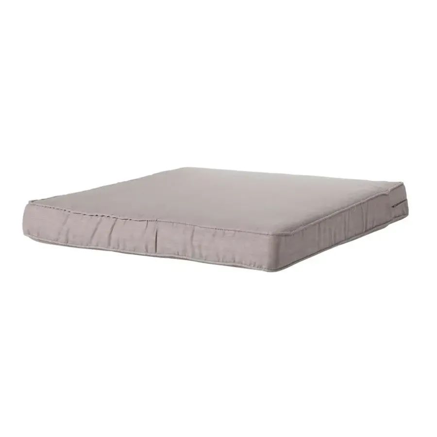 Madison - Lounge Zitkussen Basic taupe - Ca. 60x60 cm - Set van 2
