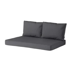 Loungekussens-Madison - Lounge Zitkussen Manchester grey - Ca. 120x80 cm