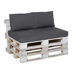 Loungekussens-Madison - Lounge Zitkussen Manchester grey - Ca. 120x80 cm