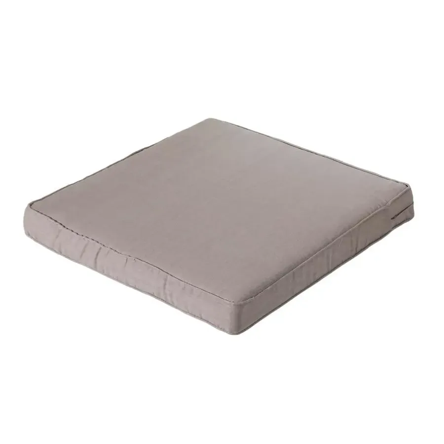 Loungekussens-Madison - Lounge Zitkussen Basic taupe - Ca. 73x73 cm - Set van 2