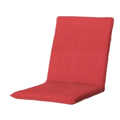 Tuinstoelkussens-Madison - Stapelstoelkussen Panama brick red - Ca. 97x49 cm - Set van 4