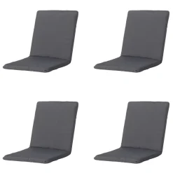 Madison - Stapelstoelkussen Panama grey - Ca. 97x49 cm - Set van 4