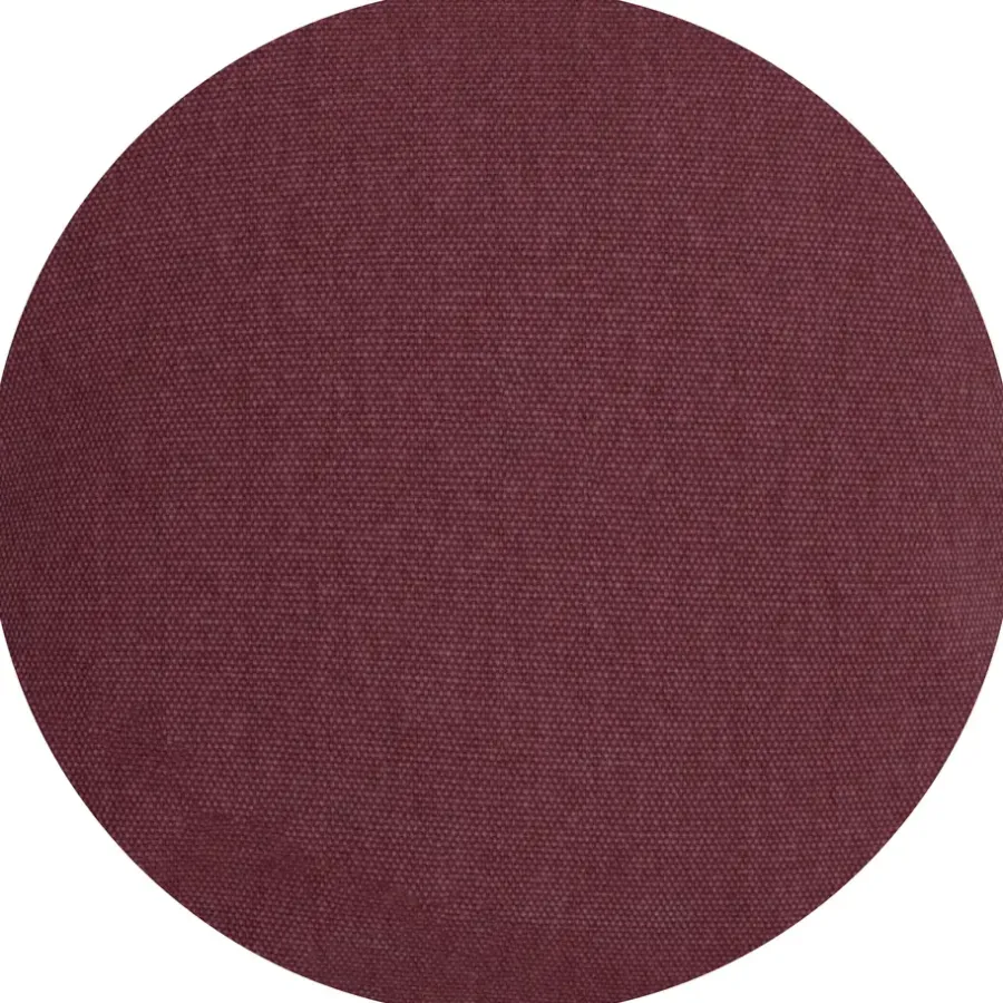 Tafelkleden-Madison - Tafelkleed Bordeaux canvas eco+ - Ø Ca. 160 cm