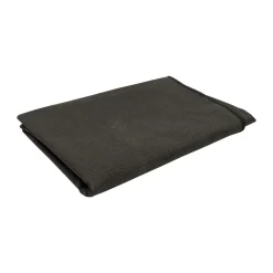 Tafelkleden-Madison - Tafelkleed Dark grey canvas eco+ - Ø Ca. 160 cm