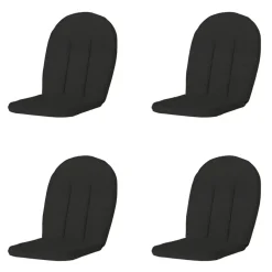 Madison - Tuinkussen Kettler Comfort Rib black - Ca. 105x52 cm - Set van 4