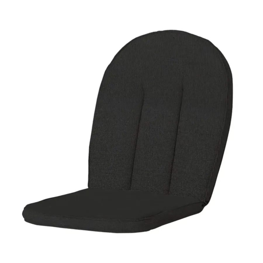 Madison - Tuinkussen Kettler Comfort Rib black - Ca. 105x52 cm - Set van 4