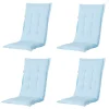 Madison - Tuinstoelkussen Hoge Rug Panama skyway - Ca. 123x50 cm - Set van 4