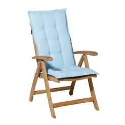 Madison - Tuinstoelkussen Hoge Rug Panama skyway - Ca. 123x50 cm - Set van 4