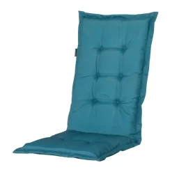 Tuinstoelkussens-Madison - Tuinstoelkussen Lage Rug Panama sea blue - Ca. 105x50 cm - Set van 4