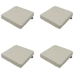 Madison - Zitkussen Beige canvas eco+ - Ca. 40x40 cm - Set van 4