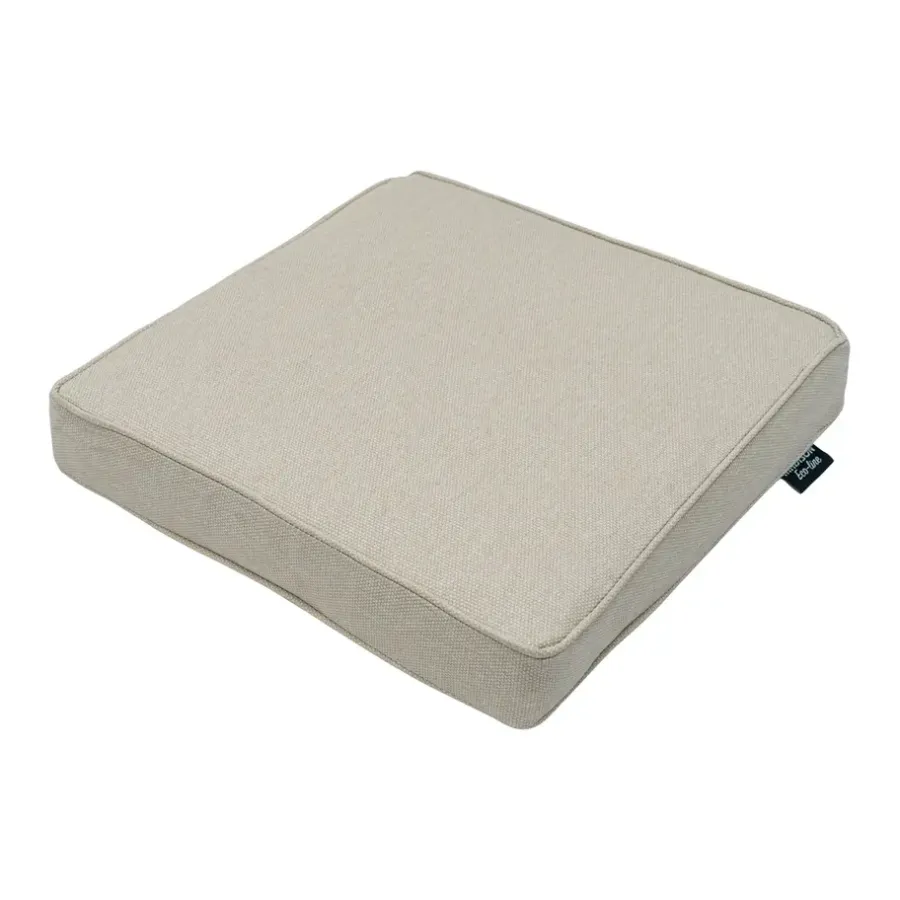 Madison - Zitkussen Beige canvas eco+ - Ca. 40x40 cm - Set van 4