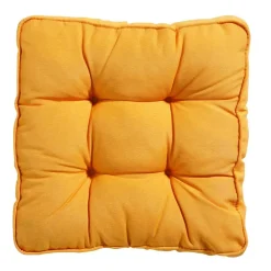 Madison - Zitkussen Florance Panama golden glow - Ca. 47x47 cm - Set van 4