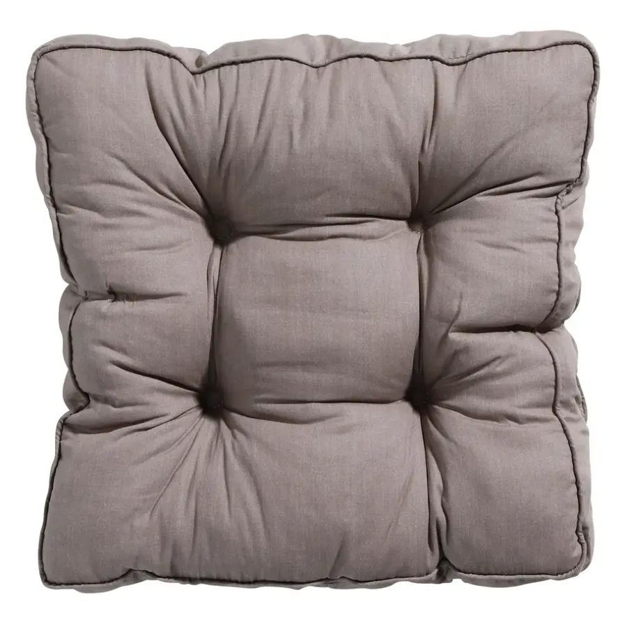 Madison - Zitkussen Florance Basic taupe - Ca. 47x47 cm - Set van 4