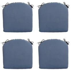 Tuinstoelkussens-Madison - Zitkussen Panama safier blue - Ca. 46x48 cm - Set van 4