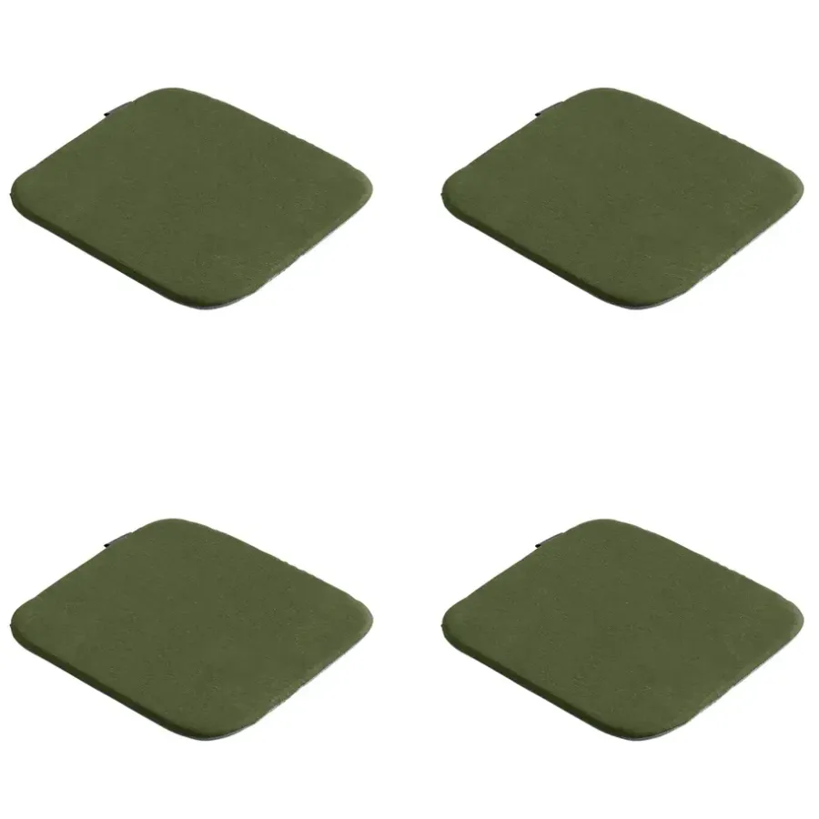 Madison - Zitkussen Panama green - Ca. 40x40 cm - Set van 4
