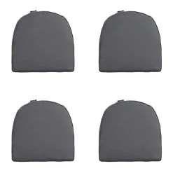 Tuinstoelkussens-Madison - Zitkussen Panama grey - Ca. 48x48 cm - Set van 4