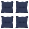 Madison - Zitkussen Panama indigo - Ca. 50x50 cm - Set van 4