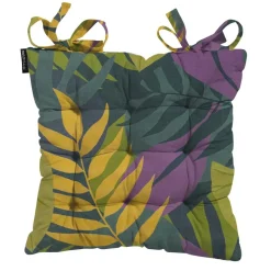 Tuinstoelkussens-Madison - Zitkussen Toscane Iven green - Ca. 46x46 cm - Set van 4