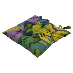 Tuinstoelkussens-Madison - Zitkussen Toscane Iven green - Ca. 46x46 cm - Set van 4
