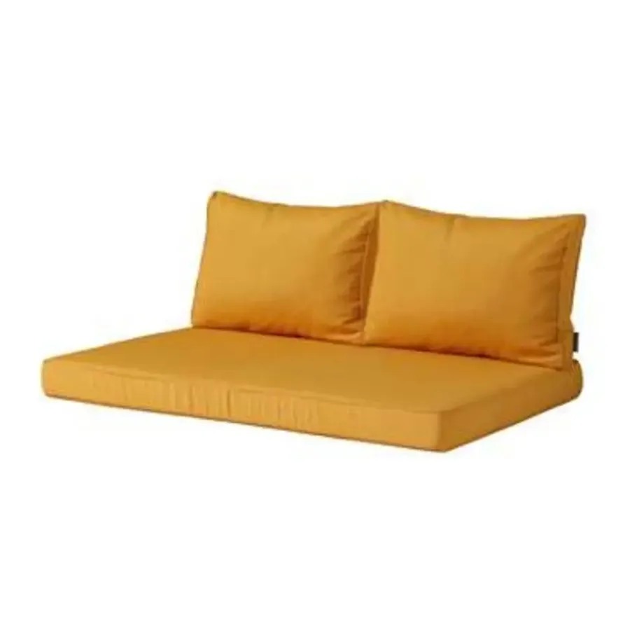 Palletkussens-Madison Palletkussen Panama Lounge Oker Geel - 120 x 80cm