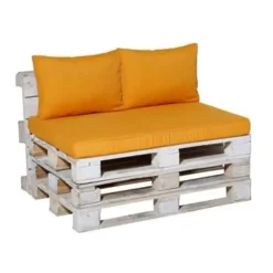 Palletkussens-Madison Palletkussen Panama Lounge Oker Geel - 120 x 80cm