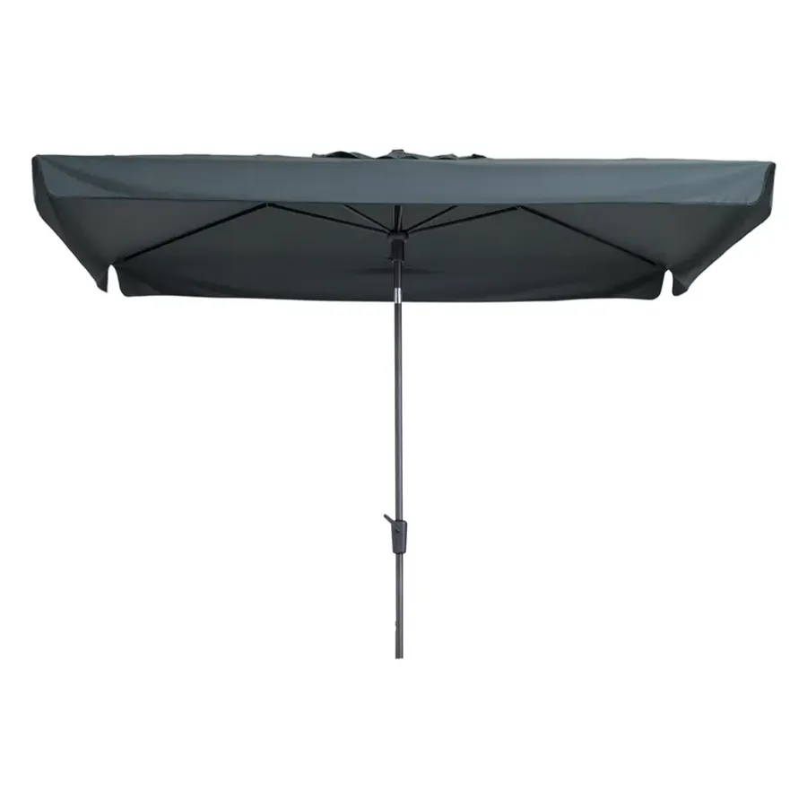 Parasols-Madison parasol Delos luxe - grijs - 200x300 cm