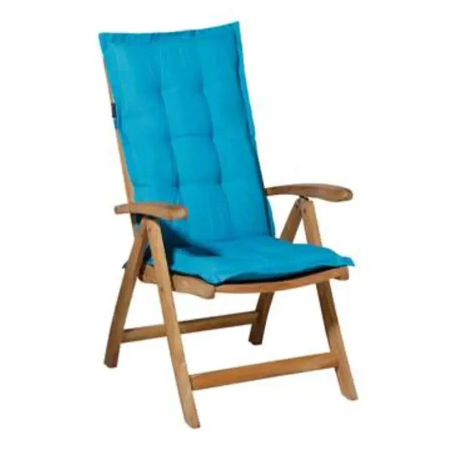 Tuinstoelkussens-Madison Tuinstoelkussen Hoge Rug Panama Aqua