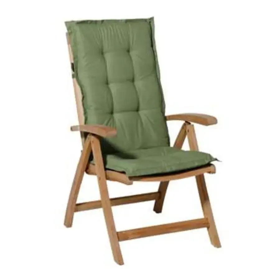 Tuinstoelkussens-Madison Tuinstoelkussen Lage Rug Basic Groen