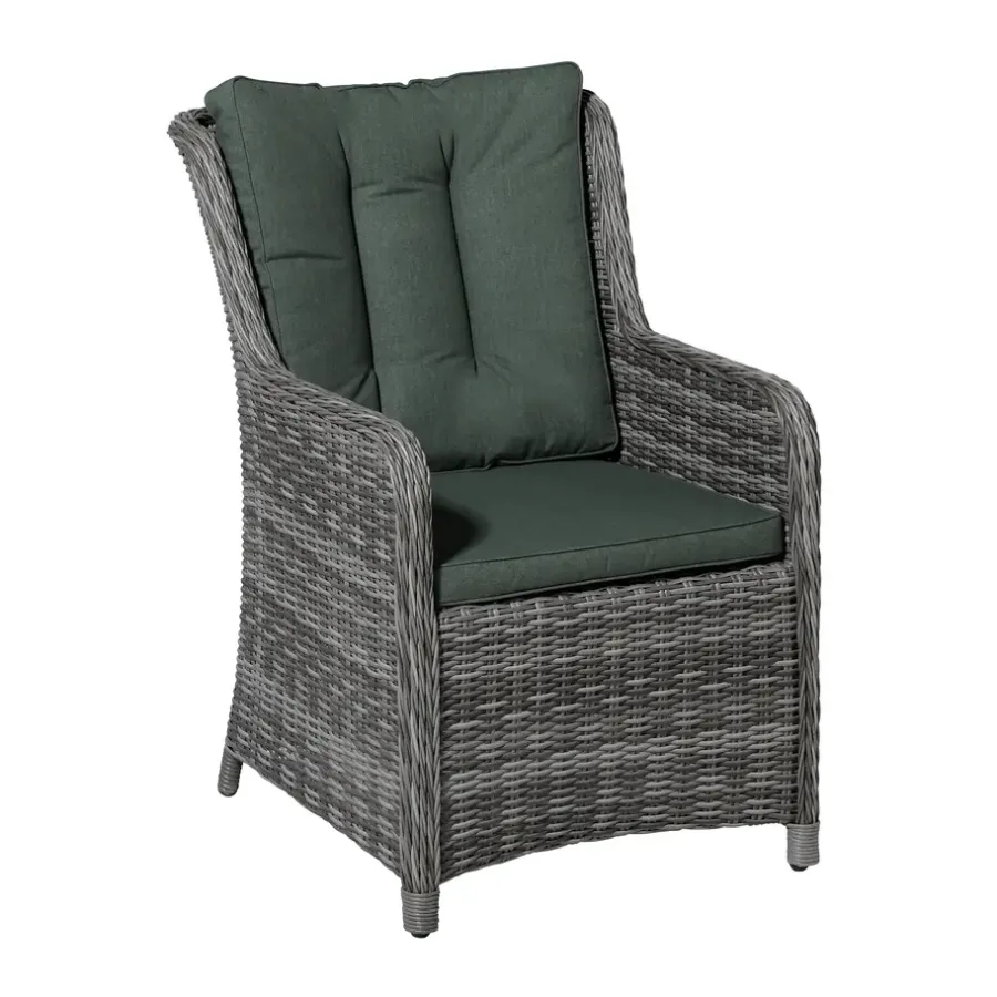 Tuinstoelkussens-Madison Wicker - Dining Set Outdoor - Oxford Green - 46x95