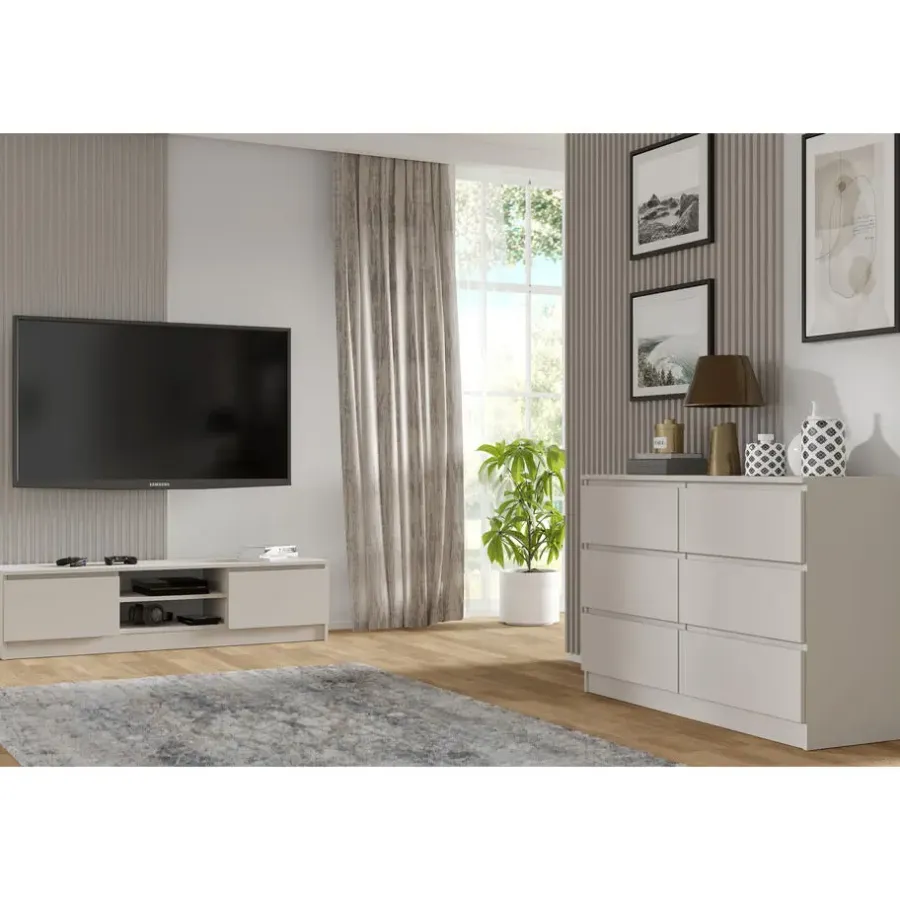 Homlando Maja dressoir S6 120 cm kashmir beige