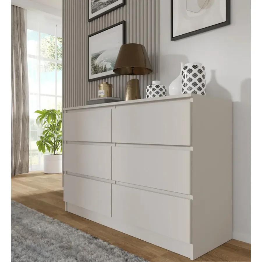 Homlando Maja dressoir S6 120 cm kashmir beige