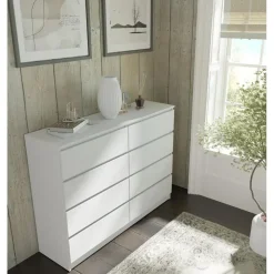 Ladekasten|Ladekasten-Homlando Maja dressoir S8 140 cm wit mat