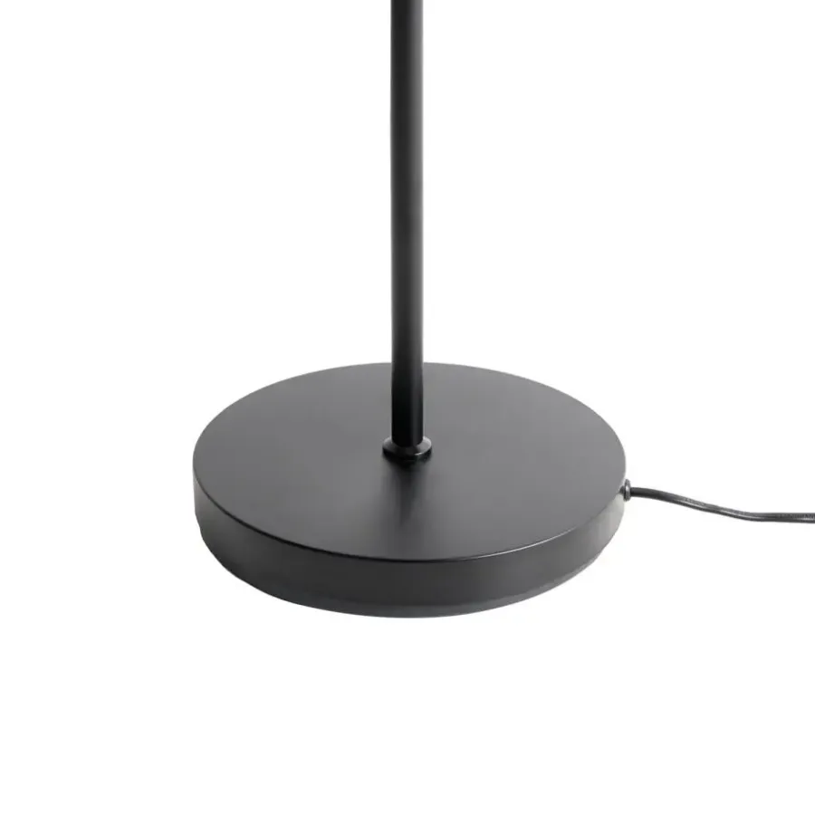 Leen Bakker MAKETSI - Staande lamp - Wit - IJzer/Stof
