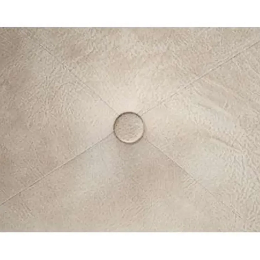 Hockers En Voetenbanken-Beliani MALLARD - Hocker - Beige - Kunstleer