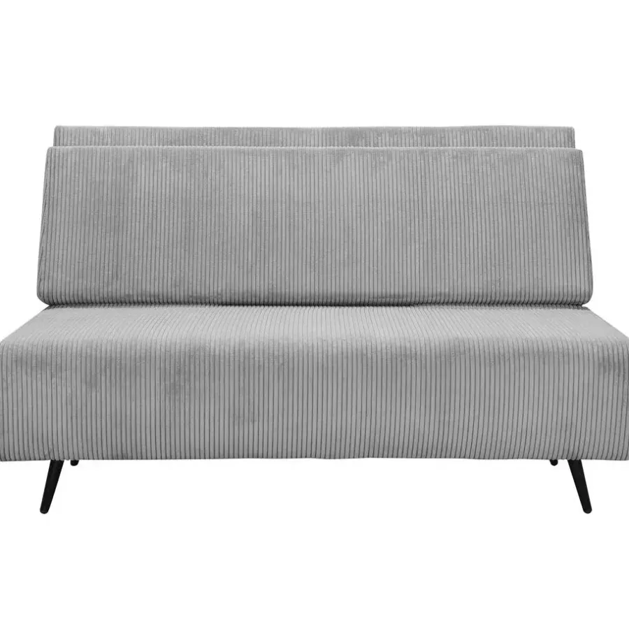 Dorel Home Mallory - Slaapbank 140 cm in grijze stof