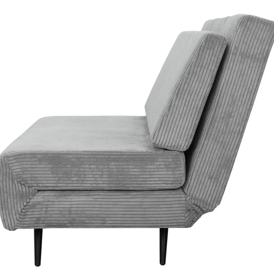 Dorel Home Mallory - Slaapbank 140 cm in grijze stof