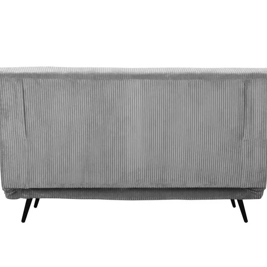 Dorel Home Mallory - Slaapbank 140 cm in grijze stof