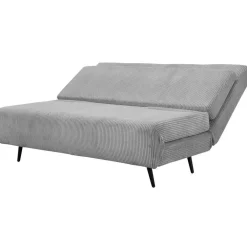 Dorel Home Mallory - Slaapbank 140 cm in grijze stof