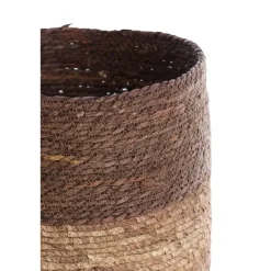 Light & Living Mand Kenmare - Naturel - Ø34cm - Set van 3