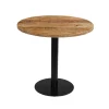 Mangohoutonline - Horecatafel Rond Ø80cm Rond - Bruin - Mahom