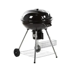 Barbecues En Accessoires-Beliani MARAPI - Houtskoolgrill - Zwart - Staal