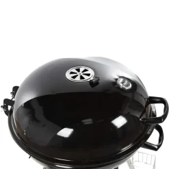 Barbecues En Accessoires-Beliani MARAPI - Houtskoolgrill - Zwart - Staal