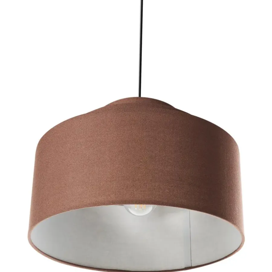 Leen Bakker MASPARRO - Hanglamp - Bruin - Linnen