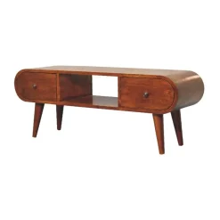 Tv Meubels-Artisan Furniture Massief Houten Kastanje London TV meubel, Woonkamer