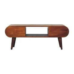 Tv Meubels-Artisan Furniture Massief Houten Kastanje London TV meubel, Woonkamer